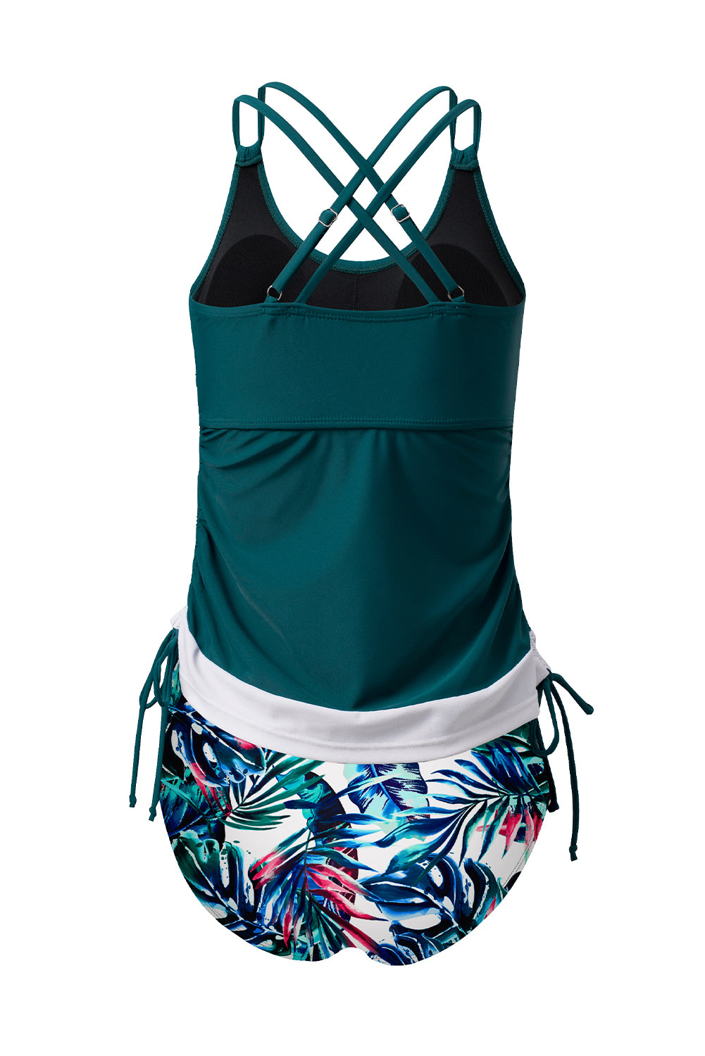 Mix-and-match 2pcs Tankini Swimsuit