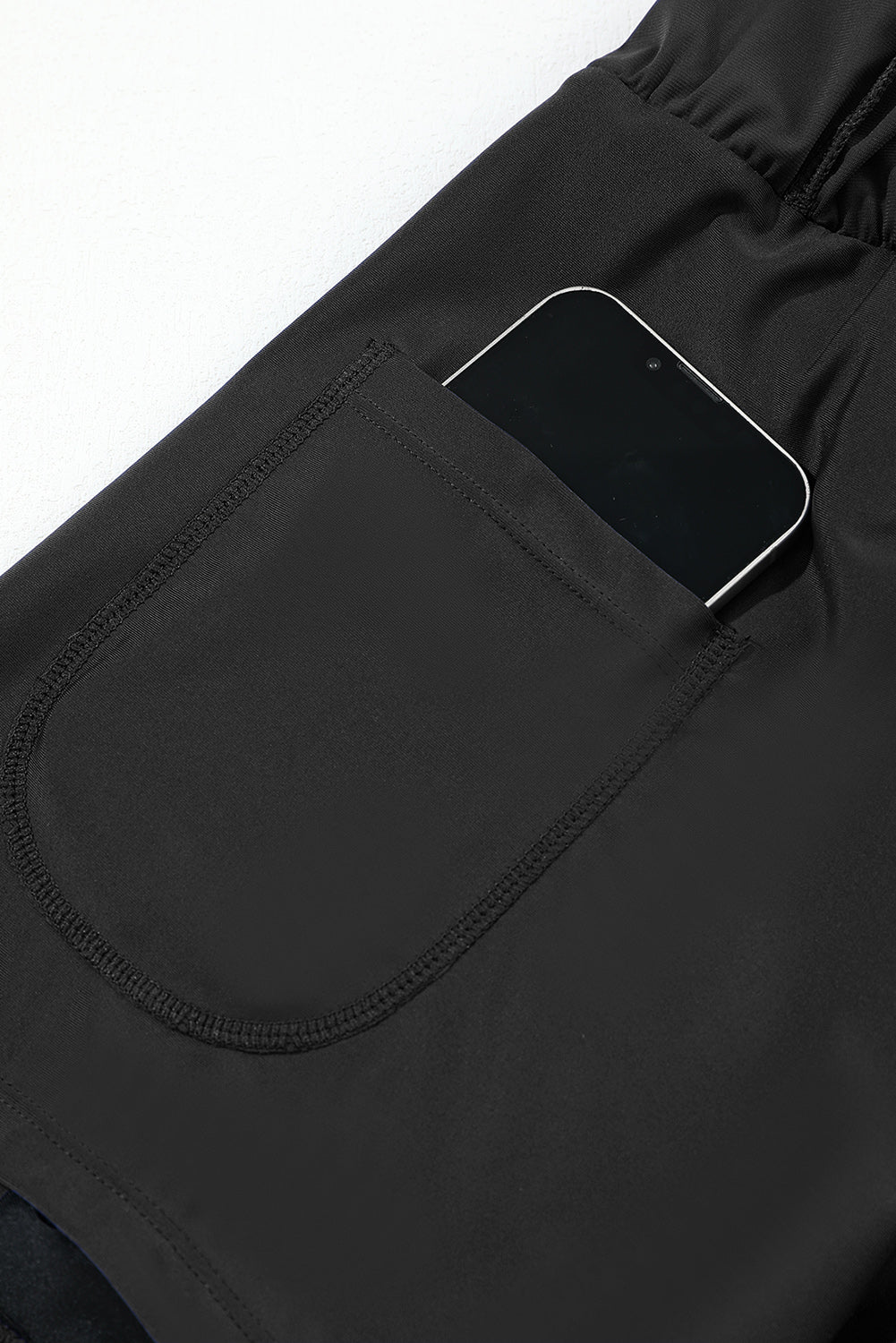 Wide Waistband Swim Shorts